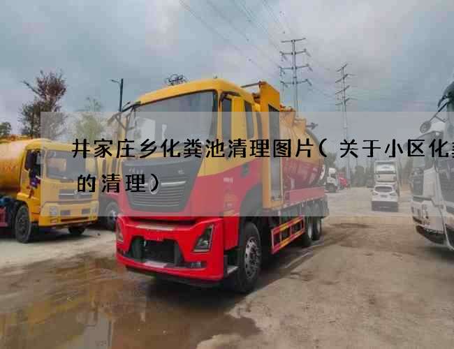 井家庄乡化粪池清理图片(关于小区化粪池的清理)