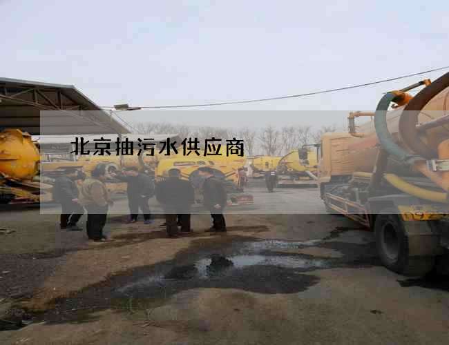 北京抽污水供应商 北京抽污水供应商