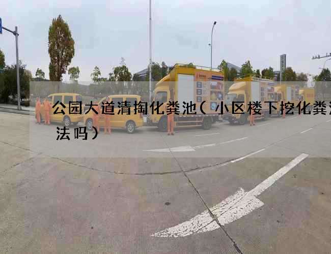 公园大道清掏化粪池(小区楼下挖化粪池违法吗)