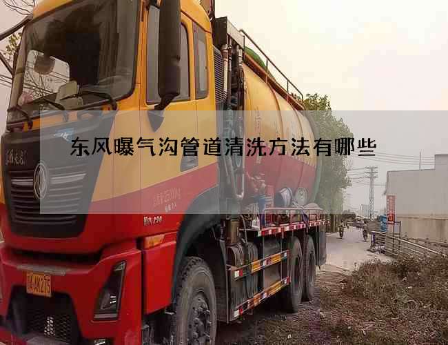 东风曝气沟管道清洗方法有哪些 东风曝气沟管道清洗方法有哪些