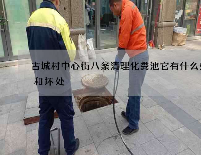 古城村中心街八条清理化粪池它有什么好处和坏处