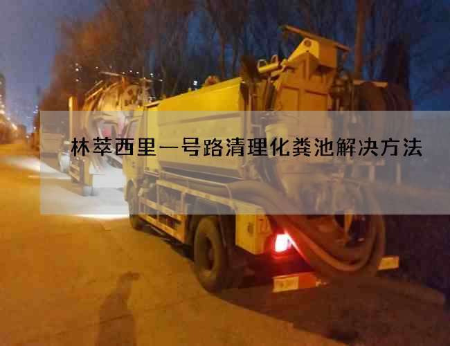 林萃西里一号路清理化粪池解决方法