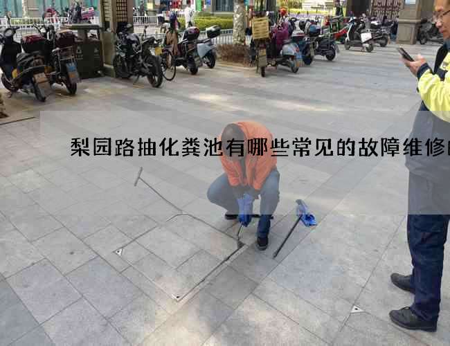 梨园路抽化粪池有哪些常见的故障维修的