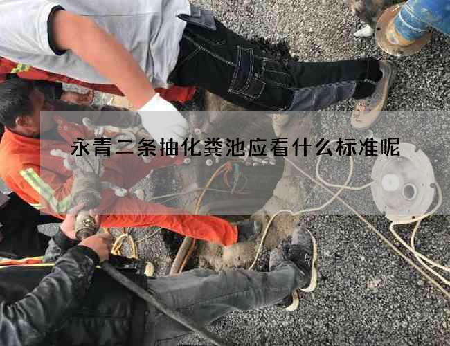 永青二条抽化粪池应看什么标准呢