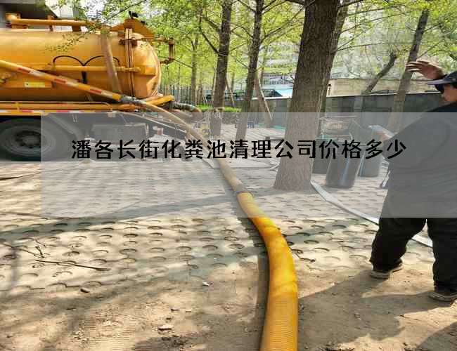 潘各长街化粪池清理公司价格多少 潘各长街化粪池清理公司价格多少