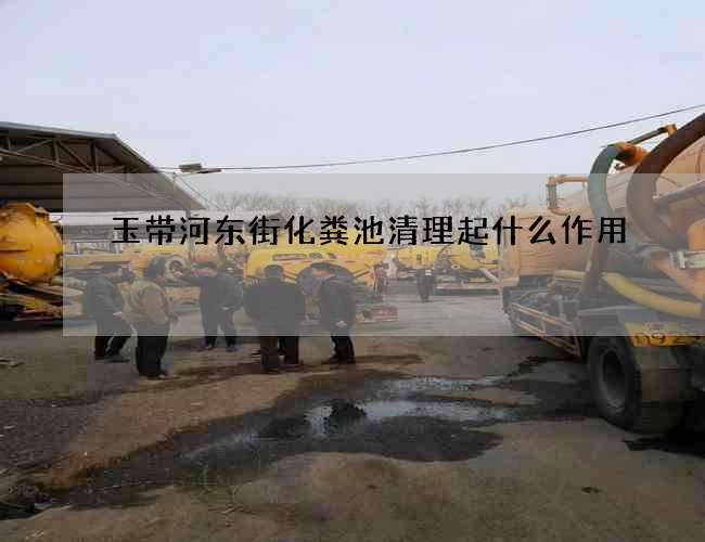 玉带河东街化粪池清理起什么作用 玉带河东街化粪池清理起什么作用